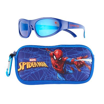 Boys 8 20 Spiderman Sunglasses Case Set