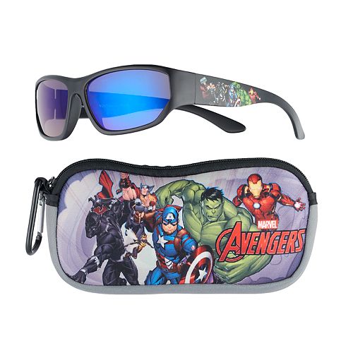 Boys 8 20 Avengers Sunglasses Case Set - roblox item rainbow glasses