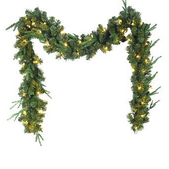 9-Foot Sierra Green Garland