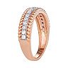 Simply Vera Vera Wang 14k Rose Gold 1/3 Carat T.W. Diamond Wedding Ring