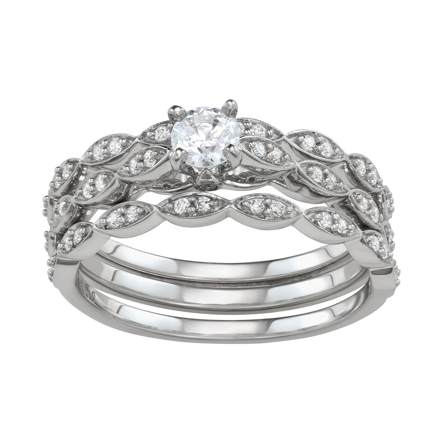 Vera Wang Wedding Ring Set