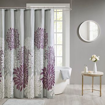 Madison Park Essentials Caldwell Printed Floral Shower Curtain