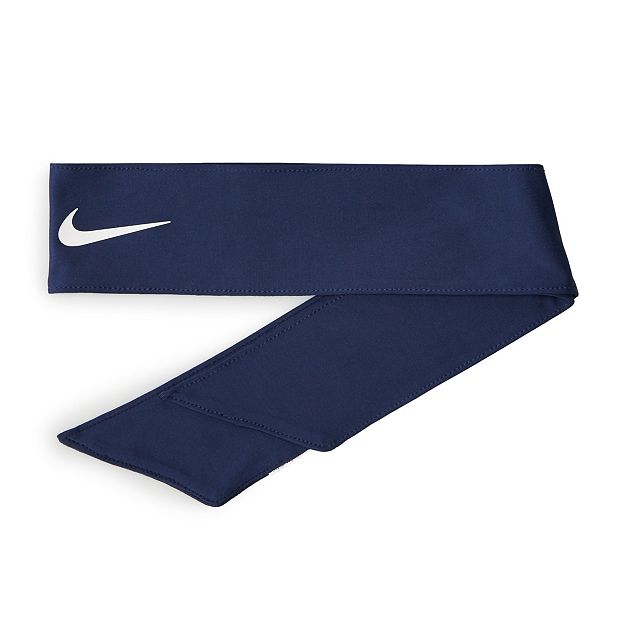 Navy blue cheap nike head tie