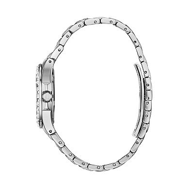 Bulova Women's Phantom Stainless Steel Crystal Baguette Watch - 96L278