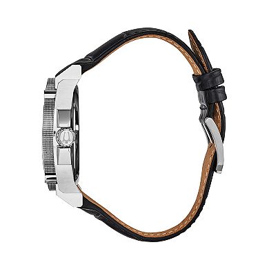 Bulova Men's Precisionist Diamond Accent Leather Watch - 96D147