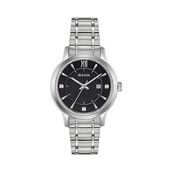 Bulova Women's Classic Diamond Accent Watch - 96P185