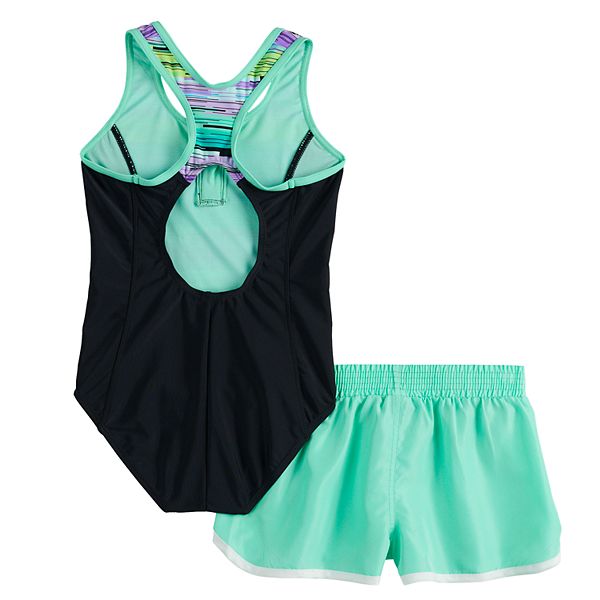 Girls 7 16 Plus Size ZeroXposur Zion Zenith 1 Piece And Cover Up 