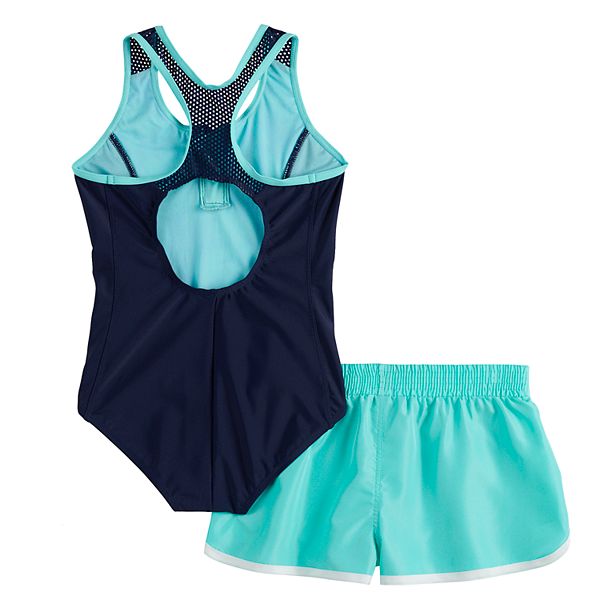 Girls 7 16 Plus Size ZeroXposur Outburst 1 Piece Cover Up Shorts 