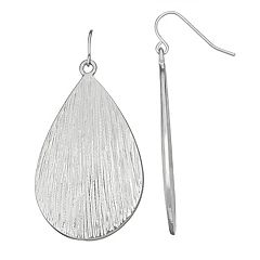 Sonoma Goods For Life Textured Teardrop Drop Earrings