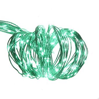 Green Multi Strand LED Light Set