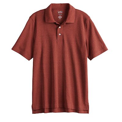 【BARROW】Polo Shirts Men Barrow Men's Croft & Barrow® Easy-Care Extra-Soft Polo