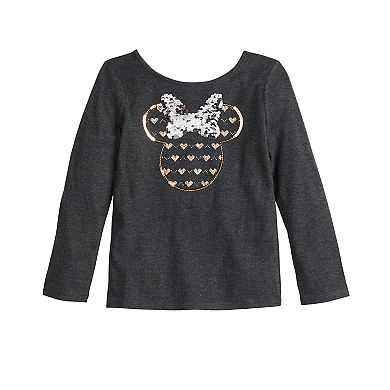 Disney's Minnie Mouse Girls 4-12 Sequined Top by Jumping Beans®