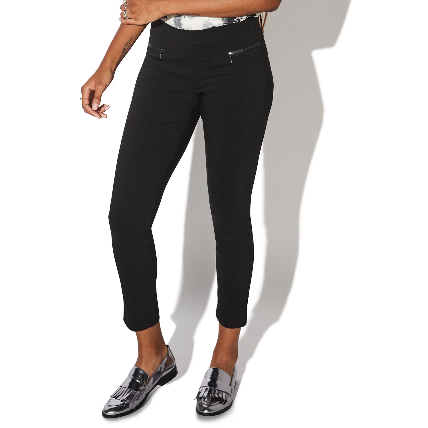 black skinny pants juniors