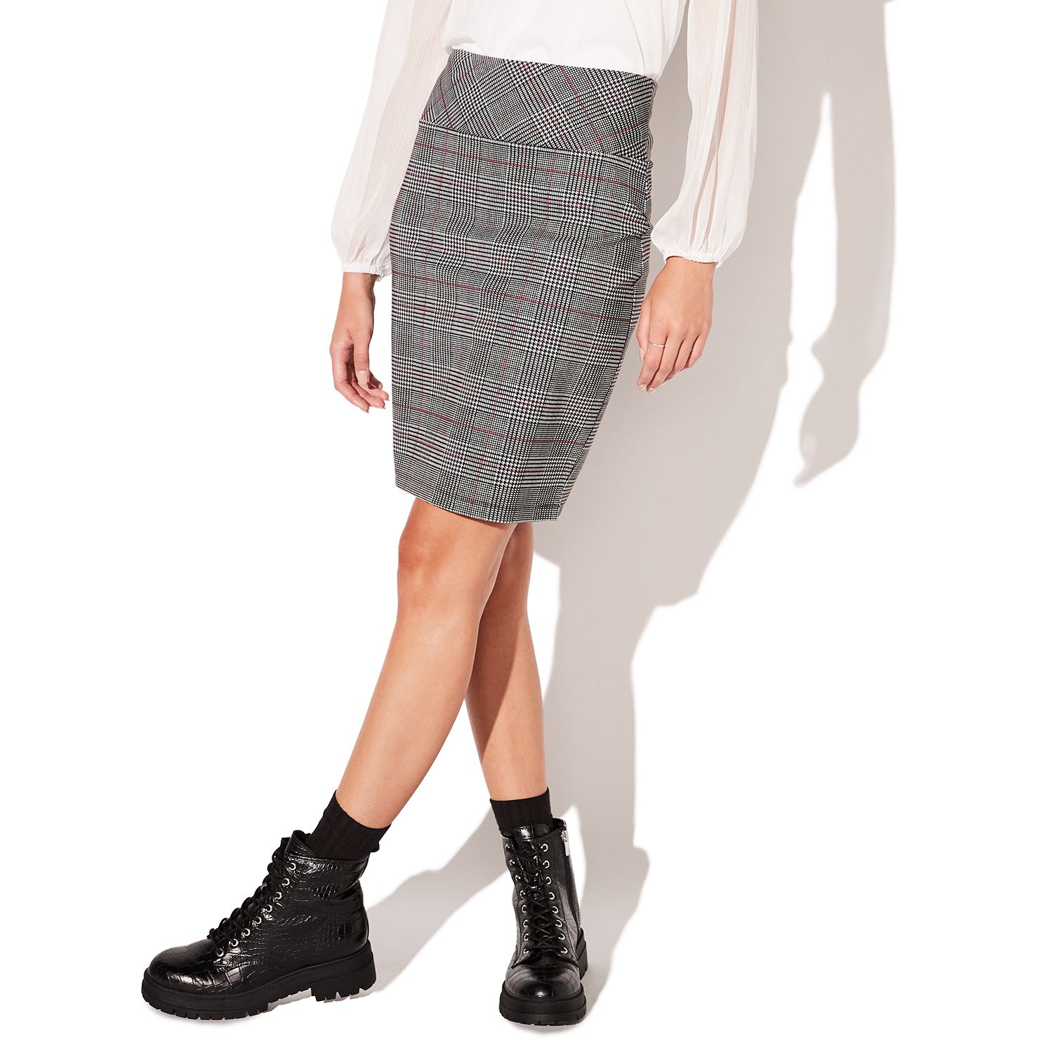 black pencil skirt kohls juniors