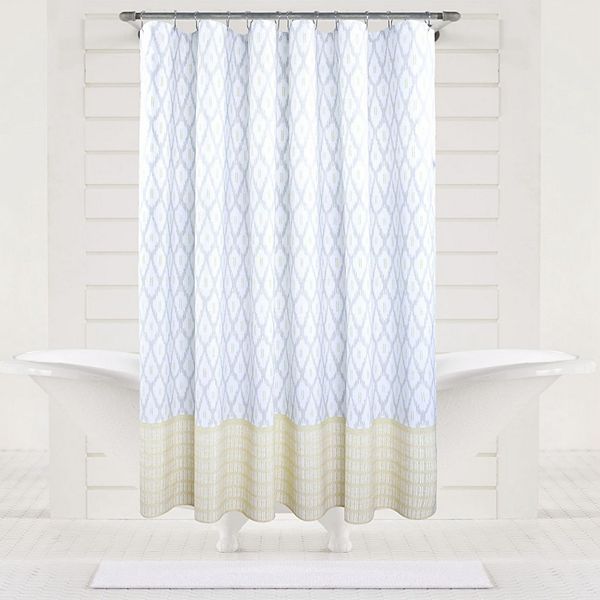 Sonoma Goods For Life Ikat Shower Curtain, Ikat Shower Curtain
