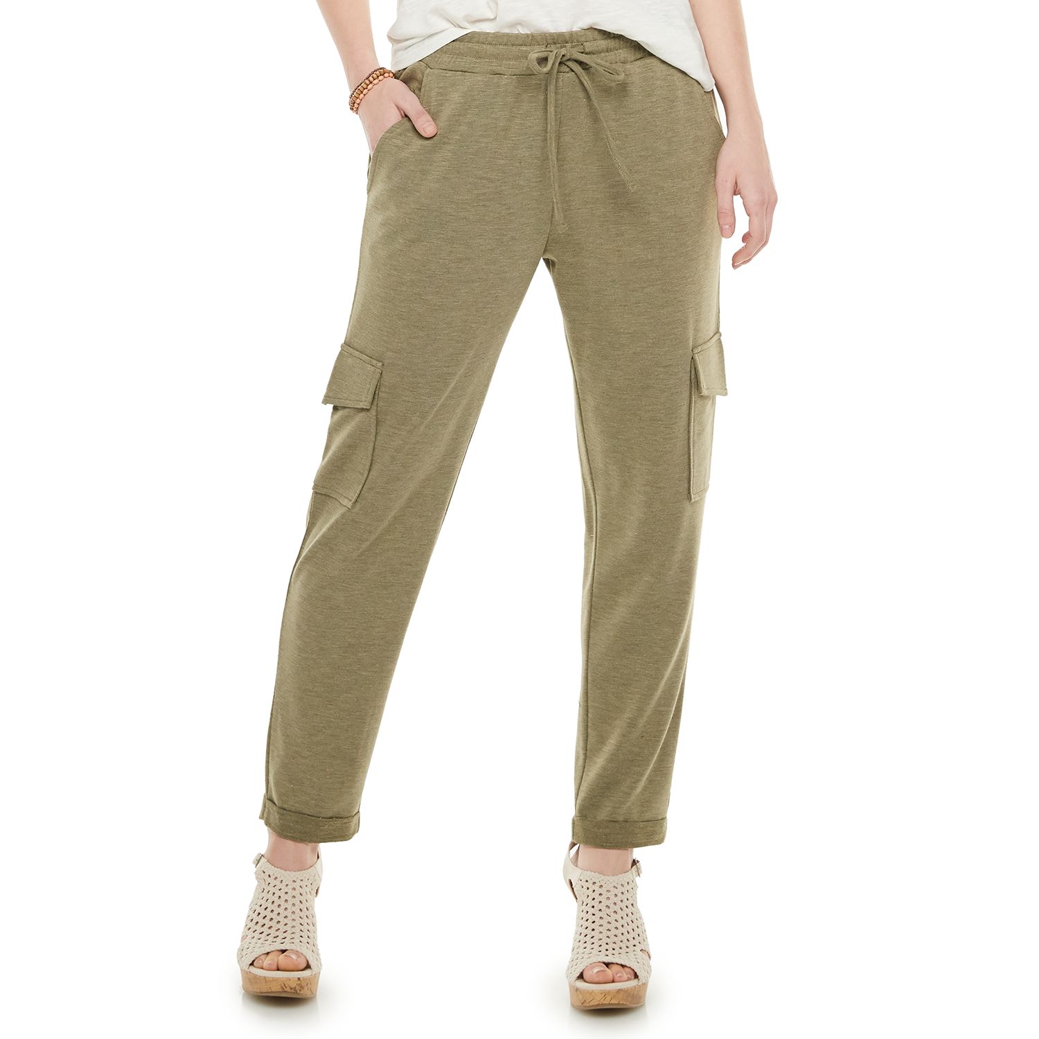 womens cargo pants kohl's