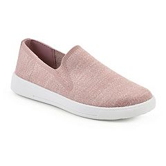 slip on sneakers pink