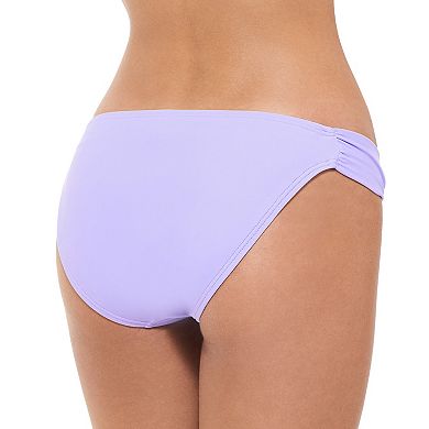 Mix and Match Side-Tab Hipster Swim Bottoms