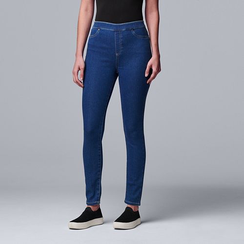 Simply Vera Vera Wang Mid Rise All-Day Denim Legging