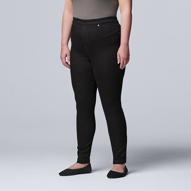 Simply Vera Vera Wang Lined Denim Leggings & Jeggings for Women