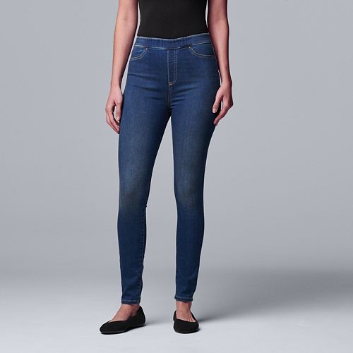 Simply Vera Vera Wang High Rise All-Day Denim Legging