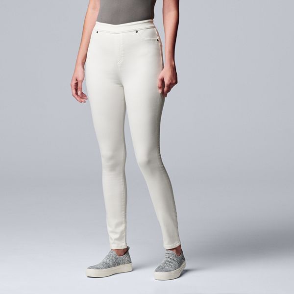 Simply Vera Vera Wang High Rise All-Day Denim Legging