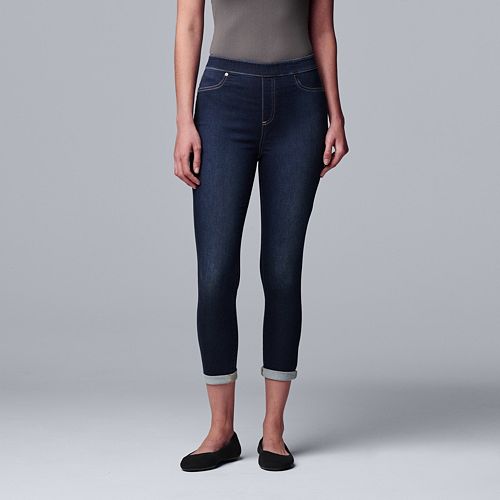 simply vera wang jean leggings