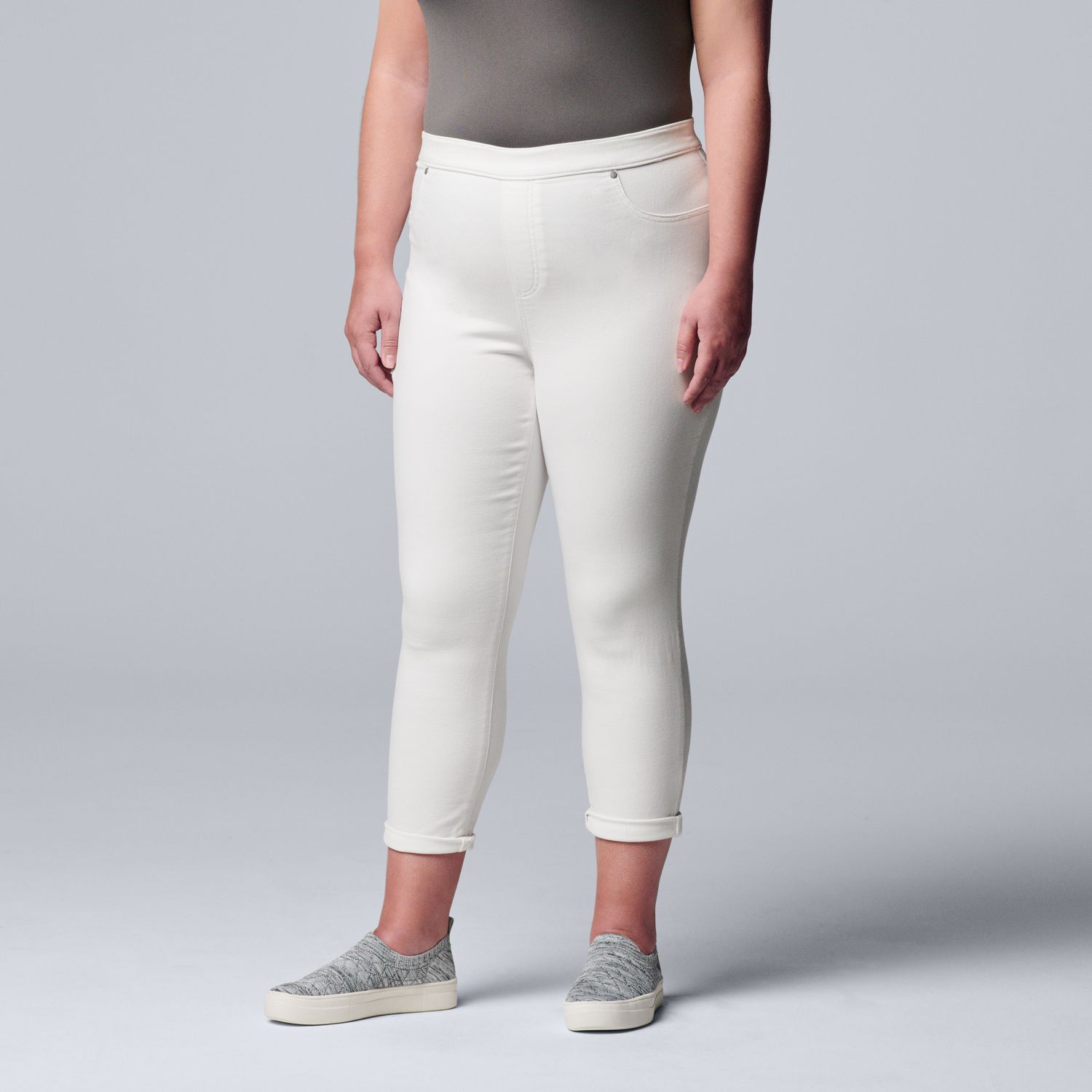 vera wang denim jeggings