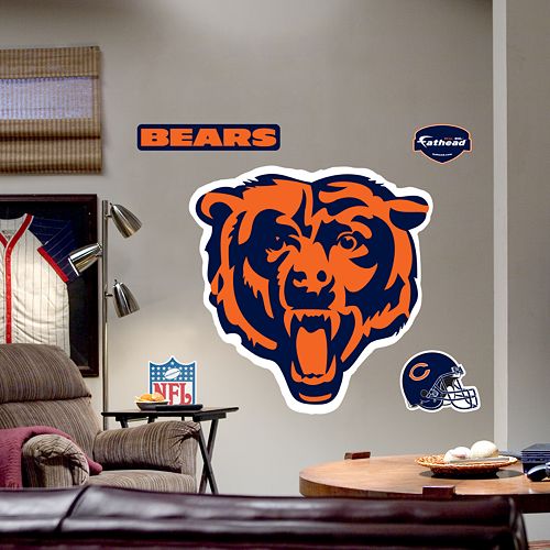 Fathead Chicago Bears Logo Wall Decal