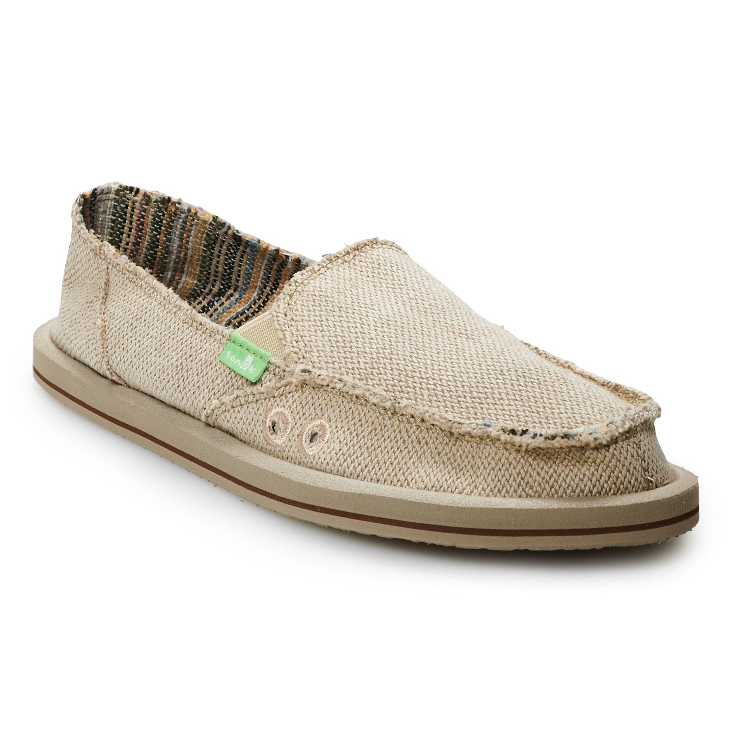 sanuk slip on shoes