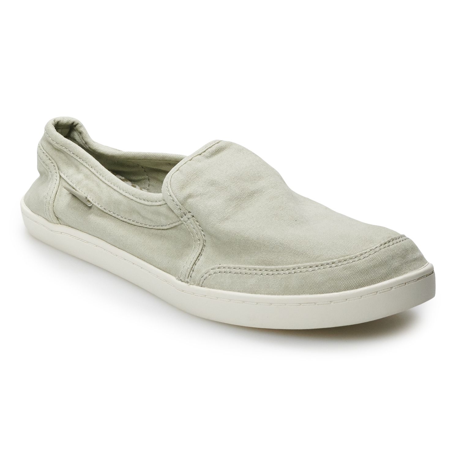 sanuk slip ons womens