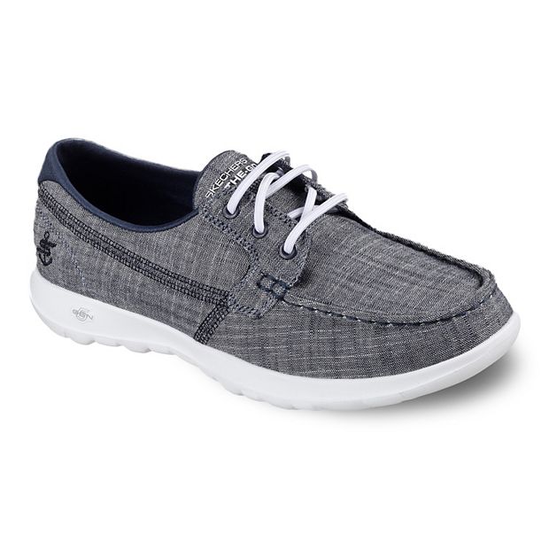 Skechers canvas hotsell boat shoes womens