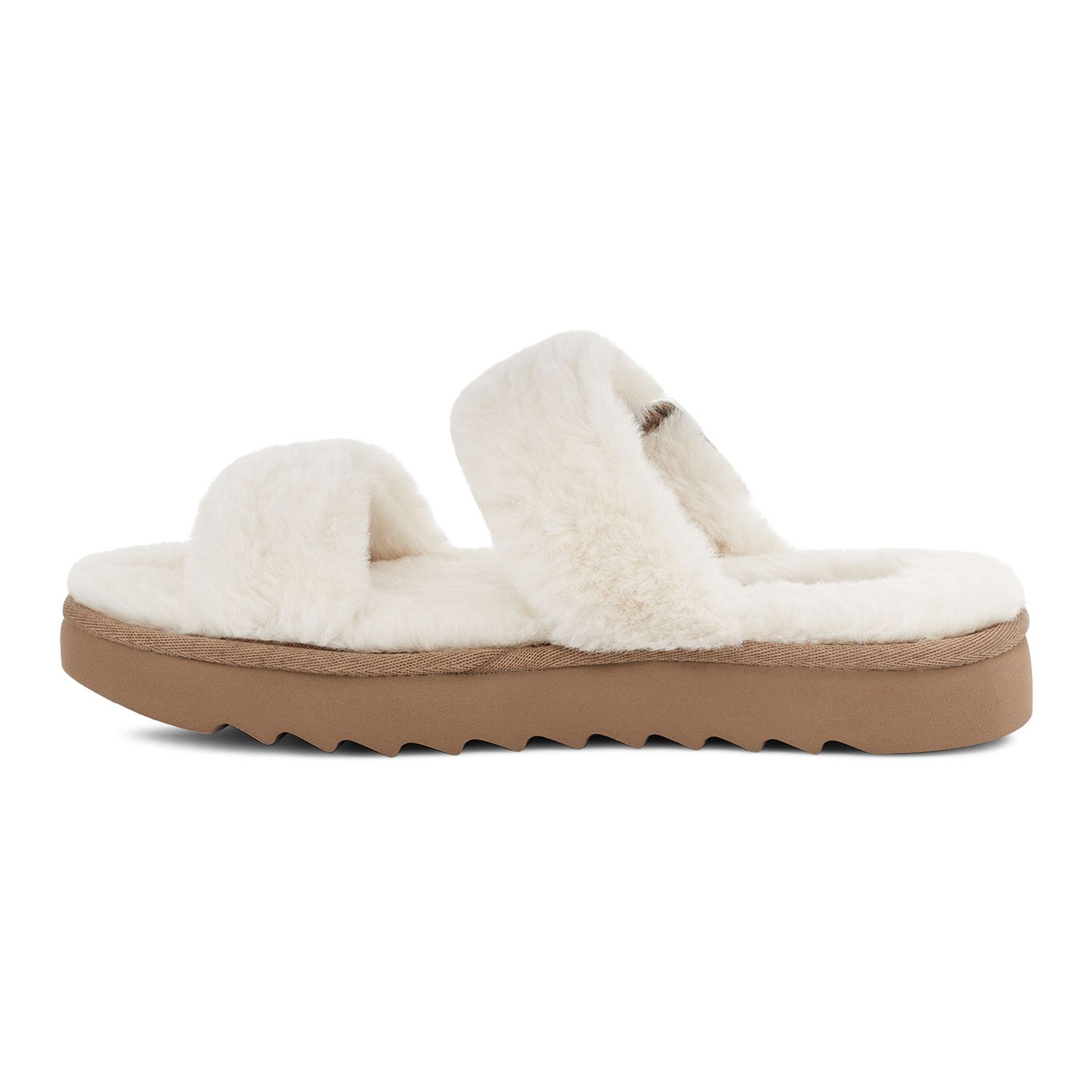 Koolaburra By UGG Furr-ah Women's Faux-Fur Slipper Sandals