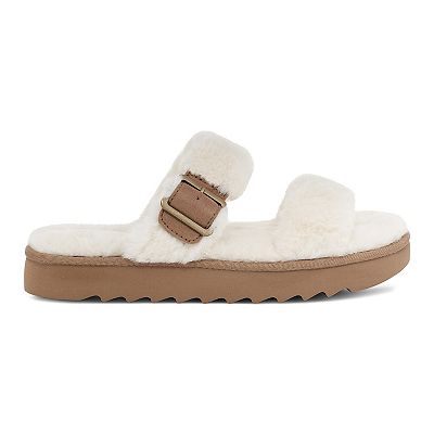 Koolaburra by UGG Furr ah Women s Faux Fur Slipper Sandals