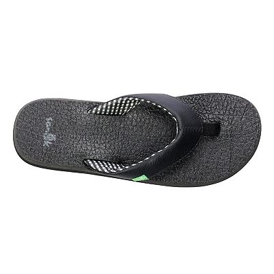 Sanuk yoga flip flops deals