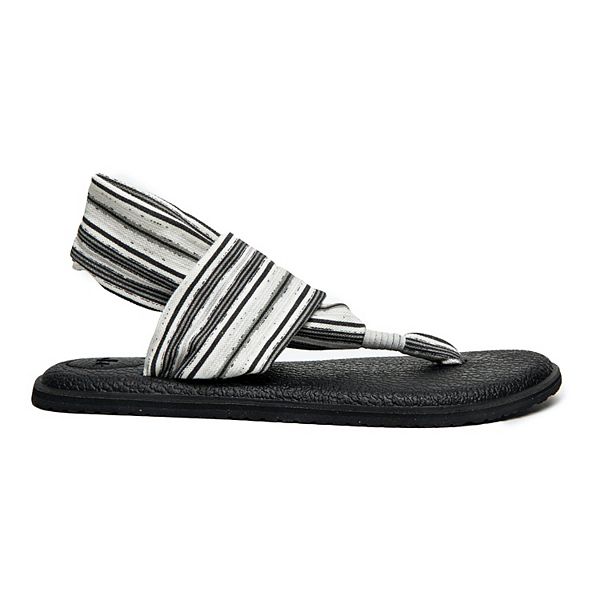 Sanuk Women's Yoga Sling 2 Pinstripe Sandal, Black, 5 M US : :  Clothing, Shoes & Accessories