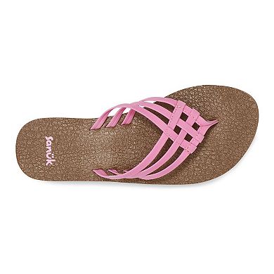 sanuk yoga sandy flip flop