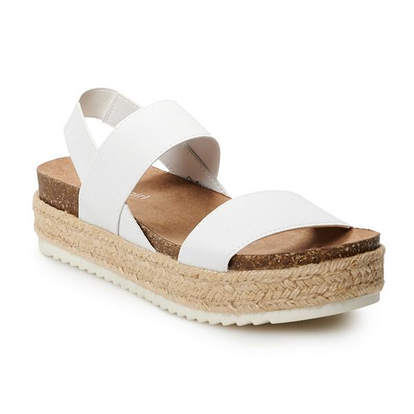 Santoni Platform Sandals khaki-white elegant Shoes Sandals Platform Sandals 