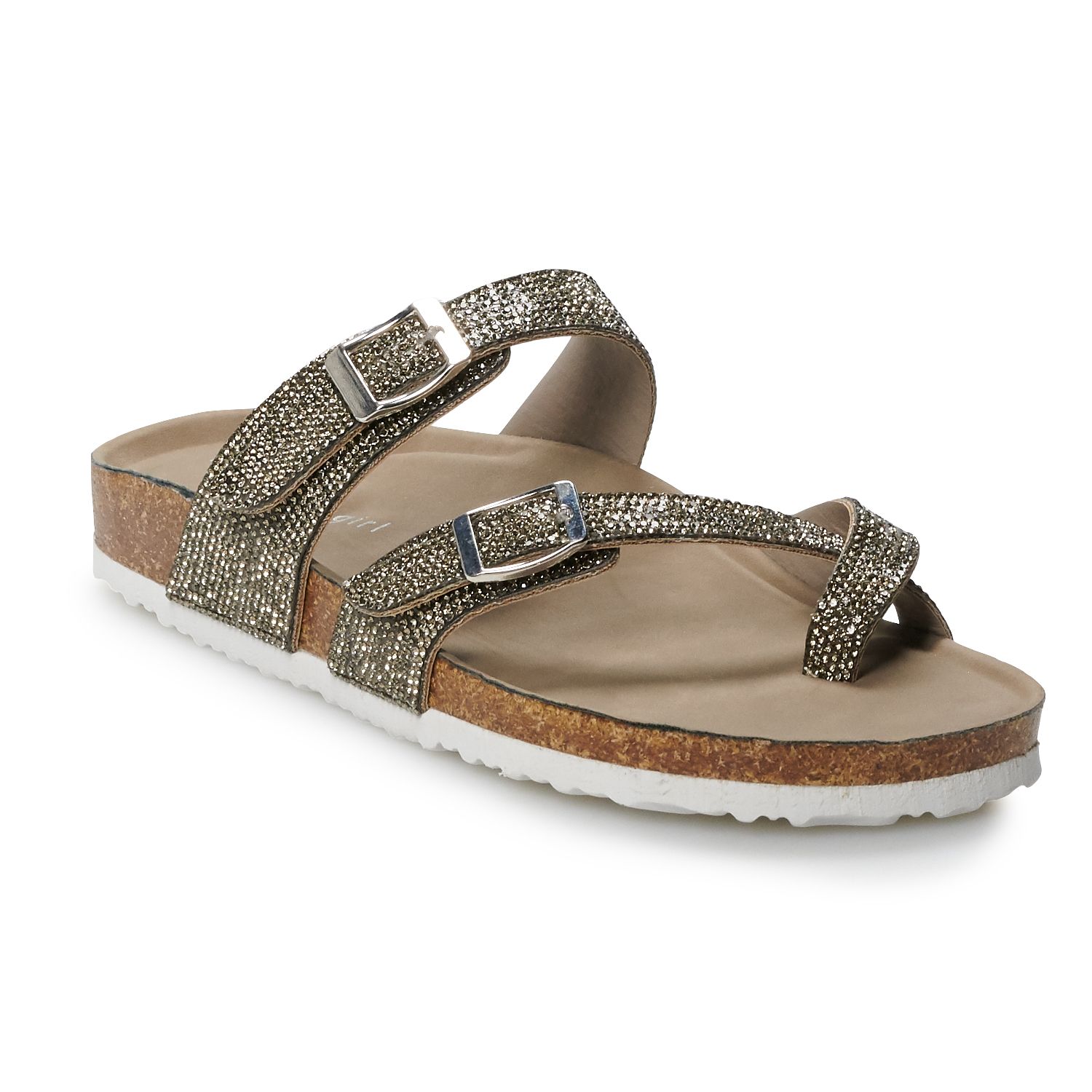 women's madden girl bryceee footbed sandals