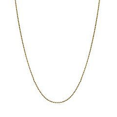 Kohl'sPRIMROSE 18k Gold over Sterling Silver Rope Chain Necklace