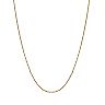 PRIMROSE 18k Gold over Sterling Silver Rope Chain Necklace