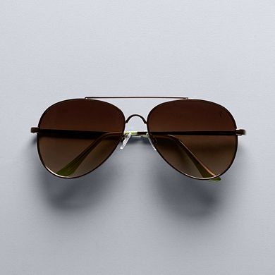 Women's Simply Vera Vera Wang 60mm Jourdain Aviator Sunglasses