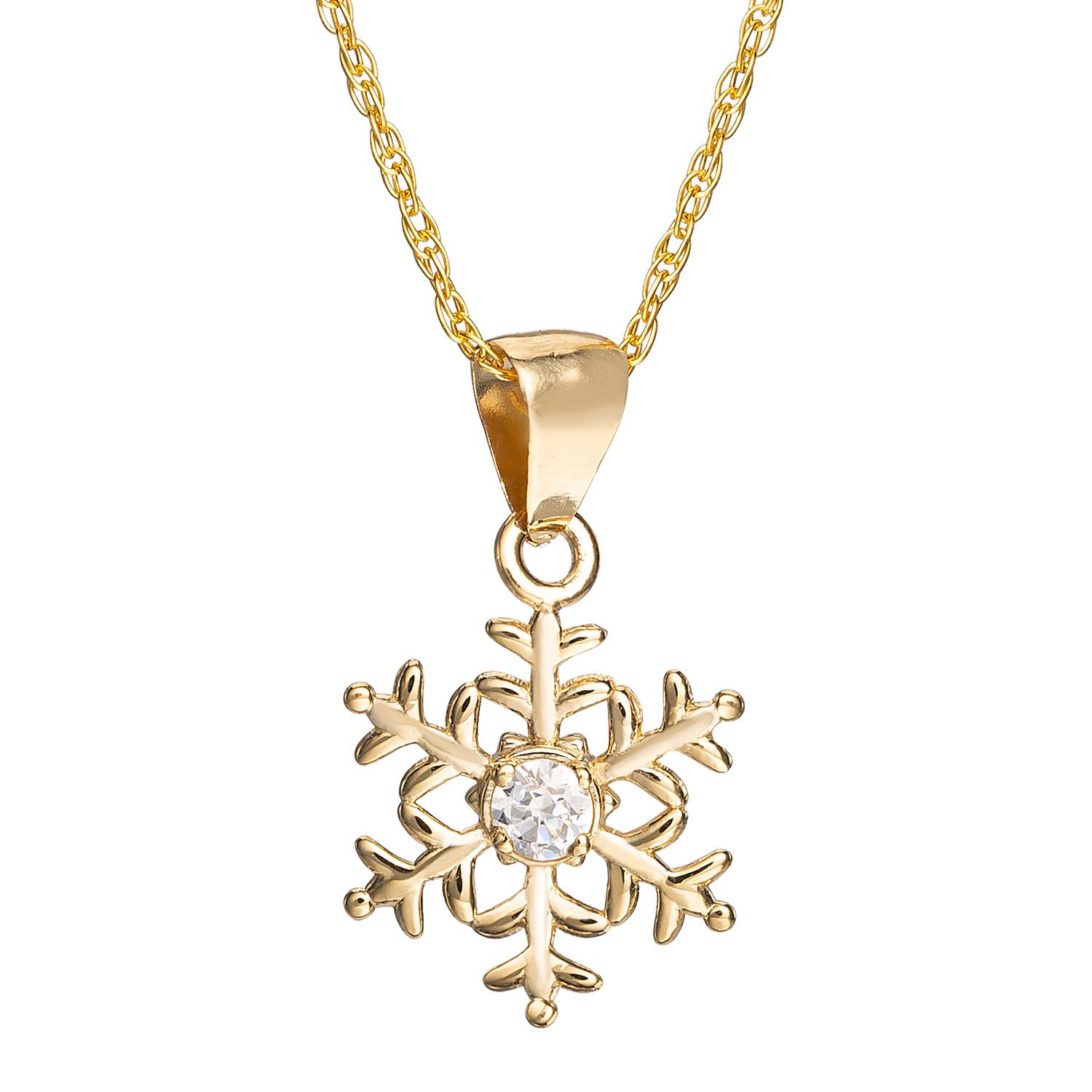 frozen 2 snowflake necklace