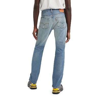 Levi's Men's Button Fly Straight Leg 5-Pocket Jeans