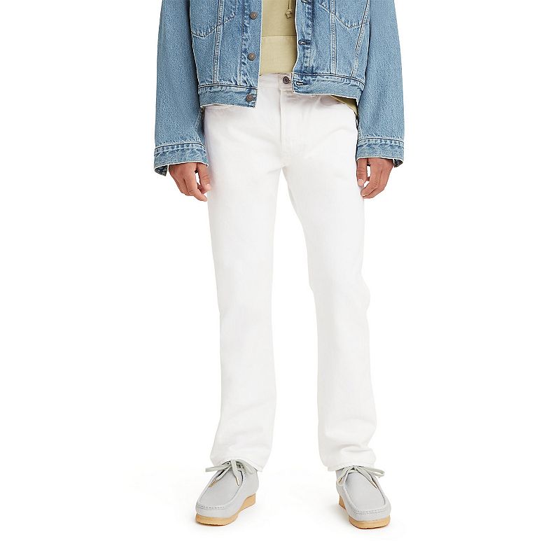 Levis 501 optic clearance white