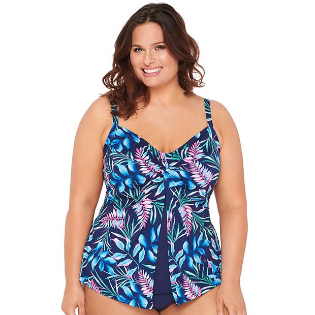 Croft and barrow 2024 plus size swimsuits