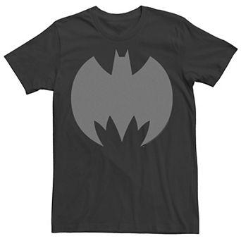 Men's Batman Grey Bat Logo Tee