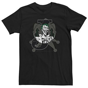 Men's Batman Joker Symbol Collage Tee