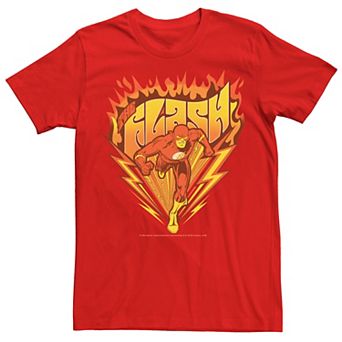 Men's Flash Running Flame Logo Tee
