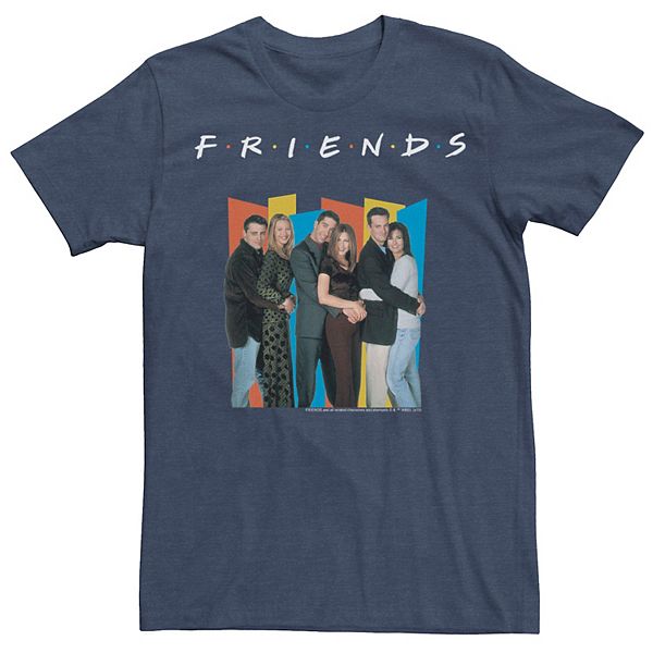 Men's Friends Geometric Group Shot Tee